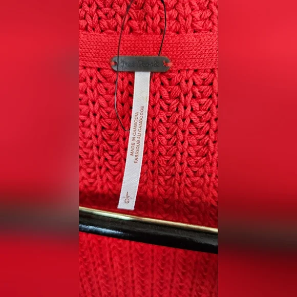 Free People Swim Too Deep Oversized Button-Up Cardigan - Picture 2 of 9